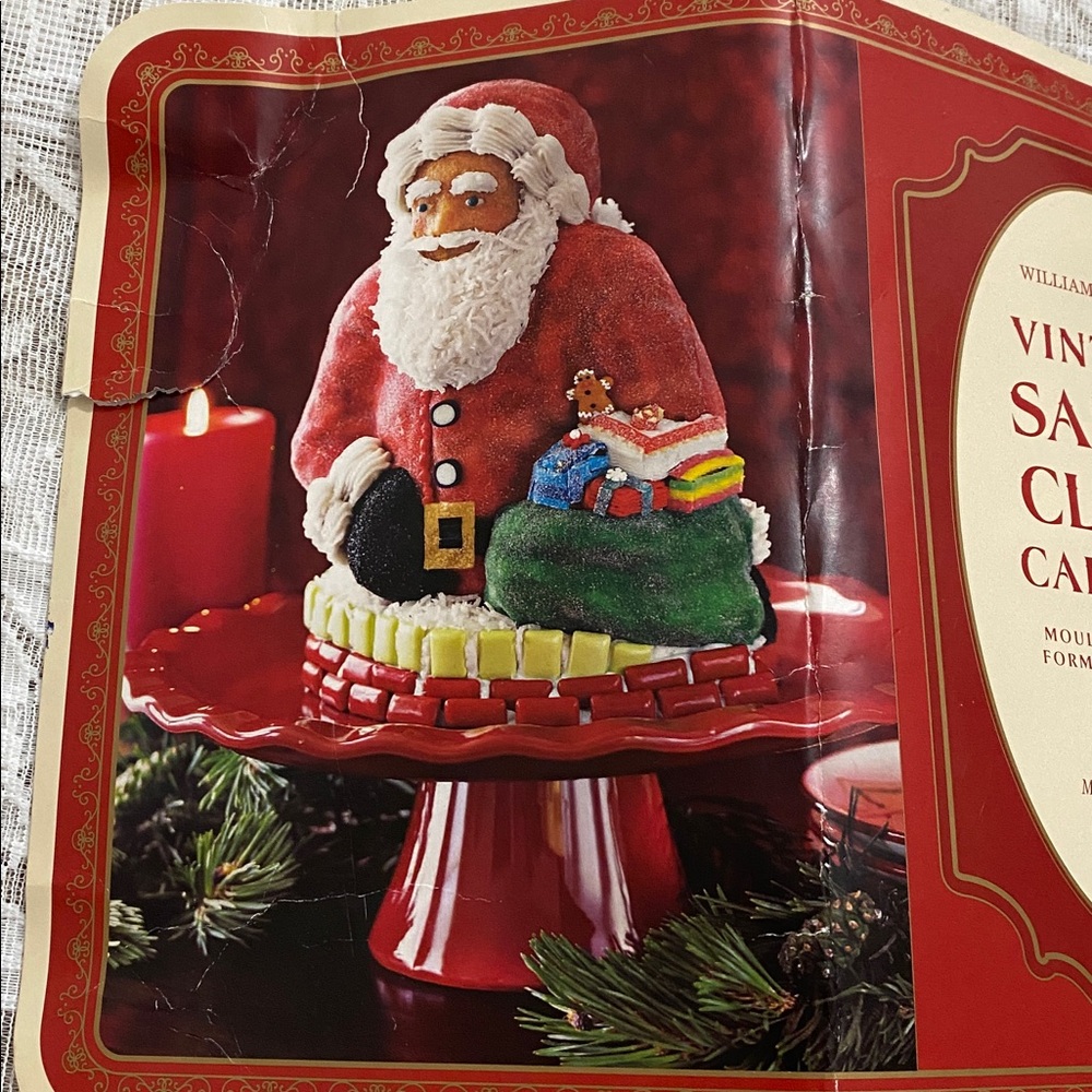 NWOT Nordic Ware Santa Cake Pan from Williams Sonoma